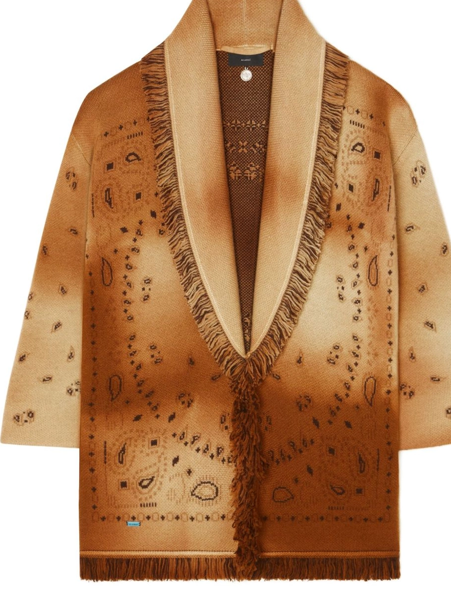 Cheap Desert Of Hues virgin-wool cardigan Women The Alanui 0815
